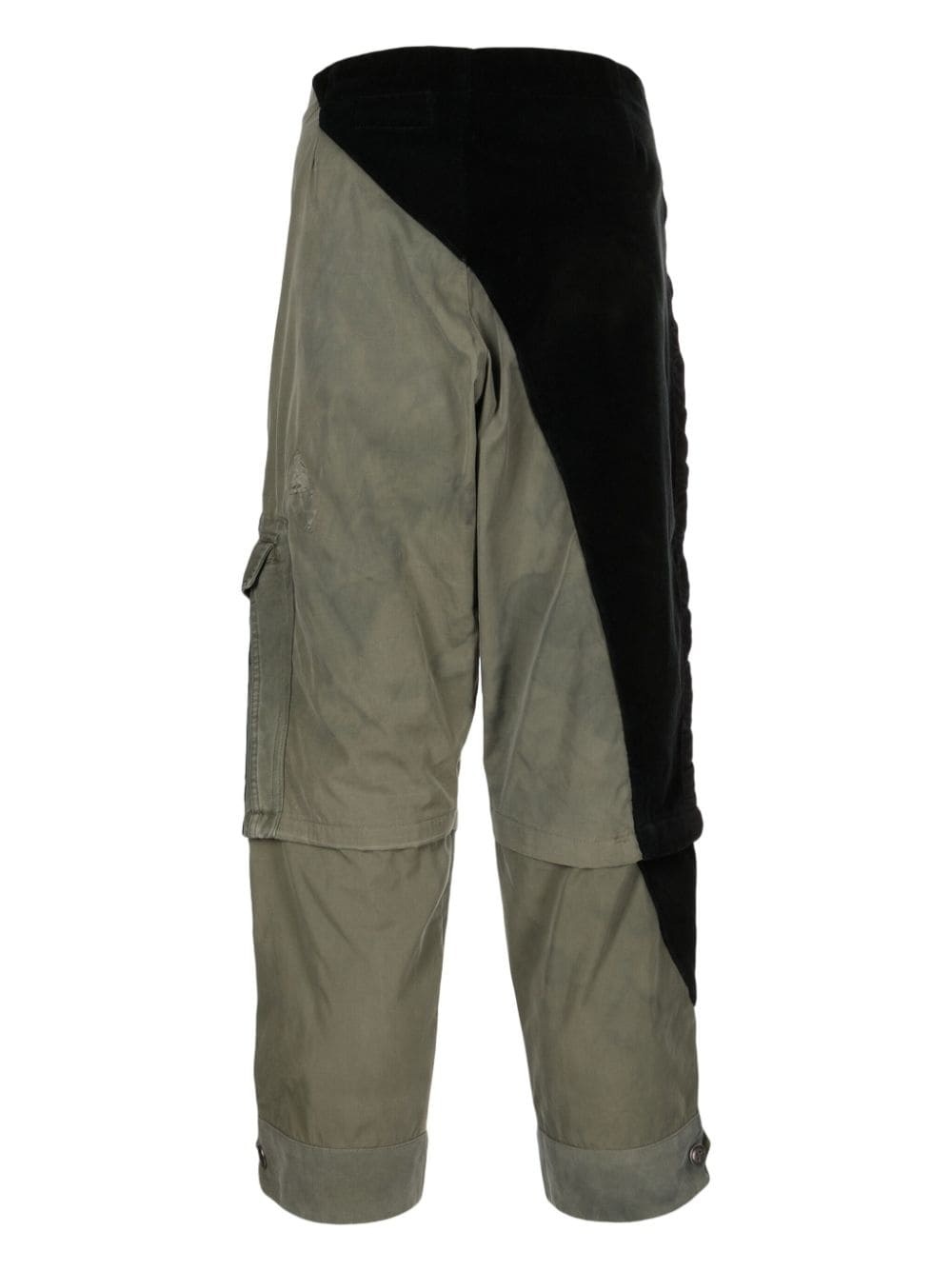 Army Jacket Tux panelled trousers - 2