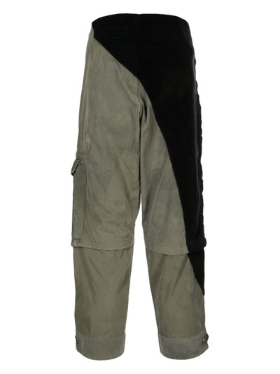 Greg Lauren Army Jacket Tux panelled trousers outlook