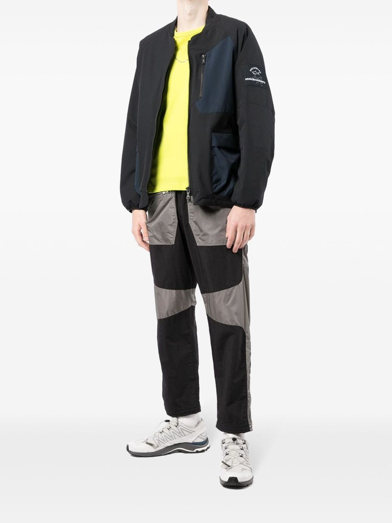 White Mountaineering colour-block jacket outlook