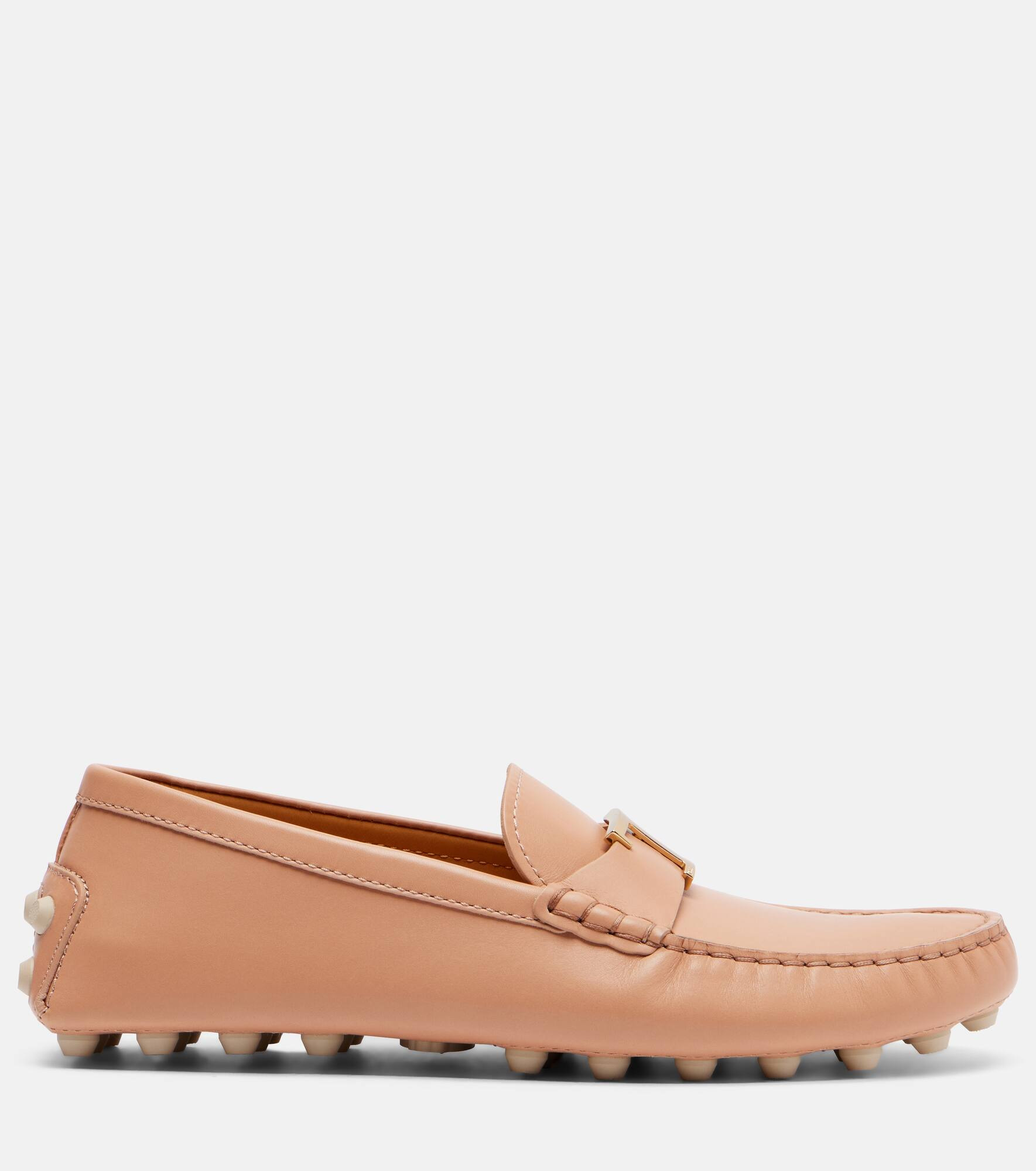 Gommino Bubble leather driving shoes - 4