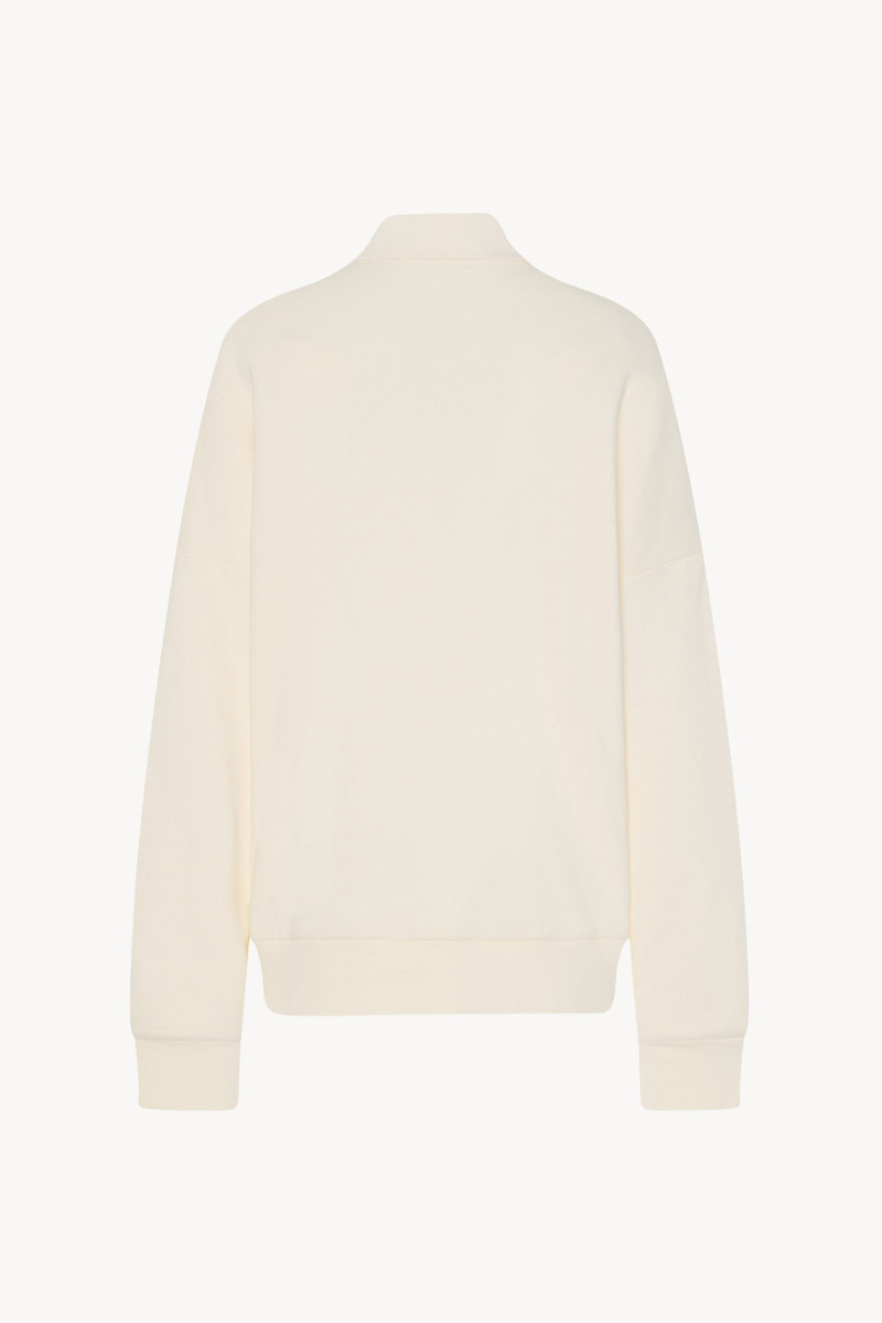 The Row Corzas Sweatshirt in Cashmere and Cotton outlook