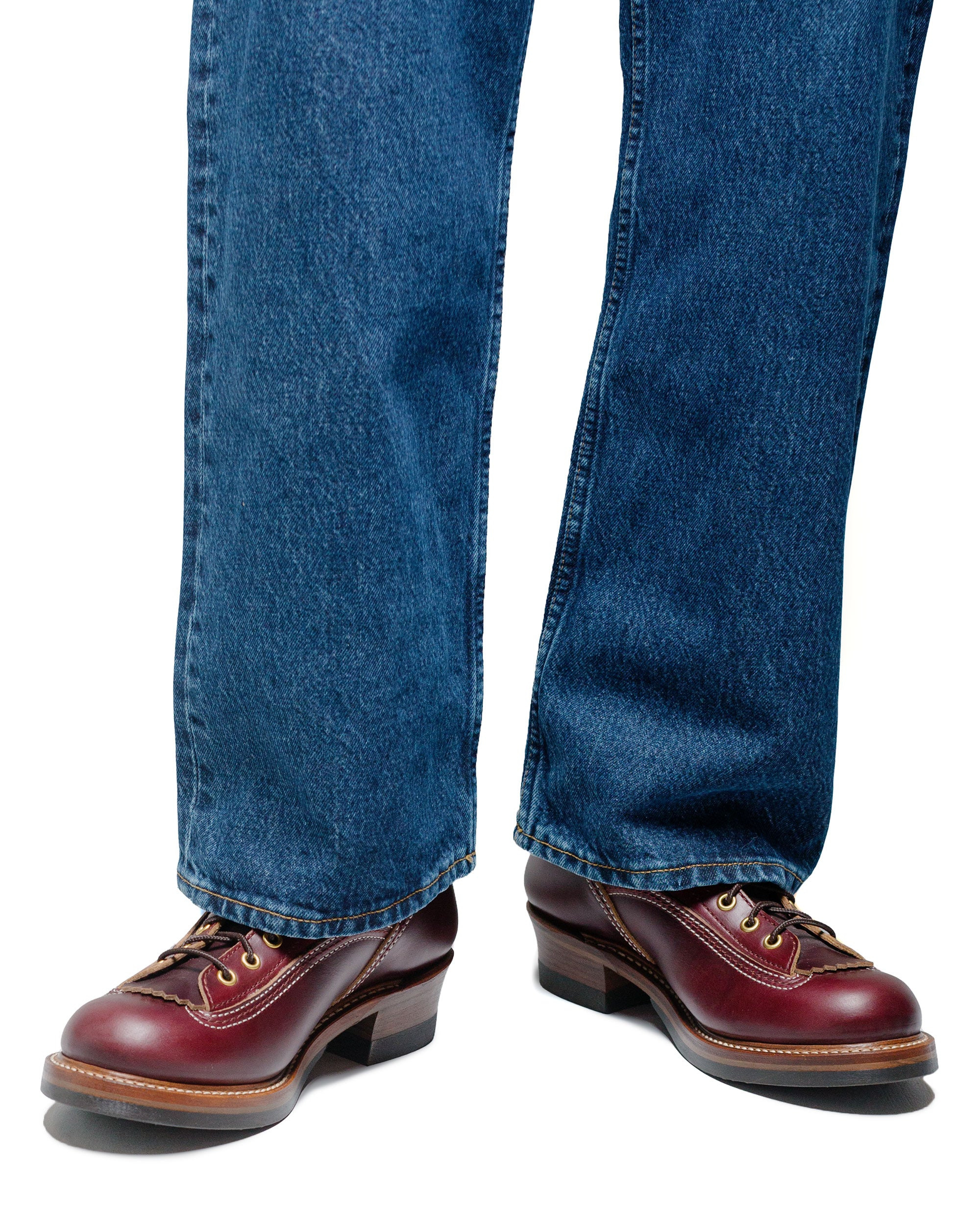 Donkey Puncher Boots Horween Leather CXL Burgundy - 6