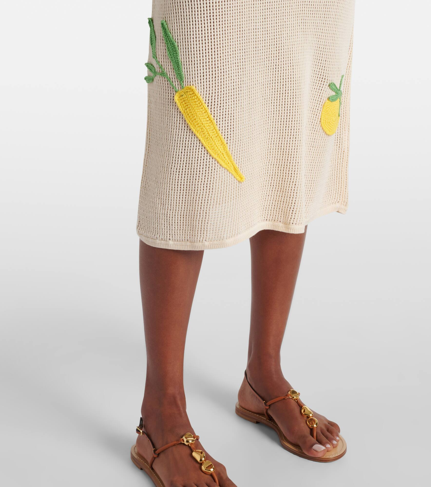 Adeline crochet cotton beach dress - 5