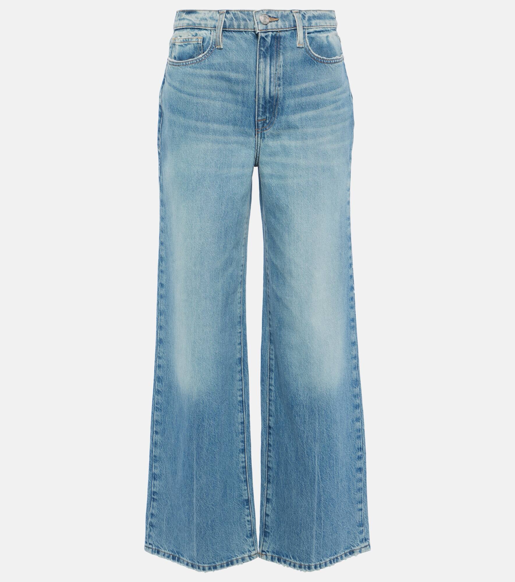 Le Jane high-rise wide-leg jeans - 1