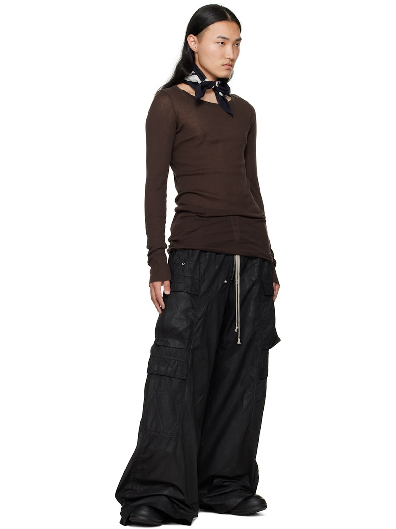 Rick Owens DRKSHDW Black Hollywood Cotton Bandana outlook