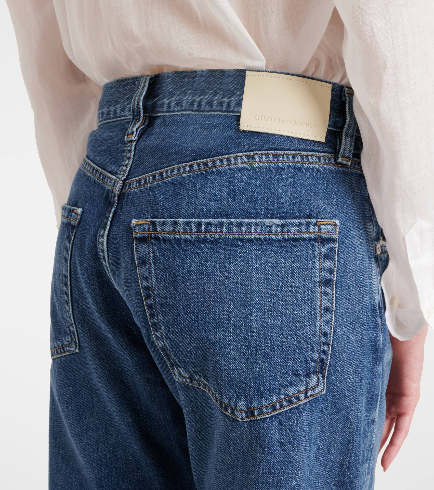 Winslow mid-rise straight jeans - 6