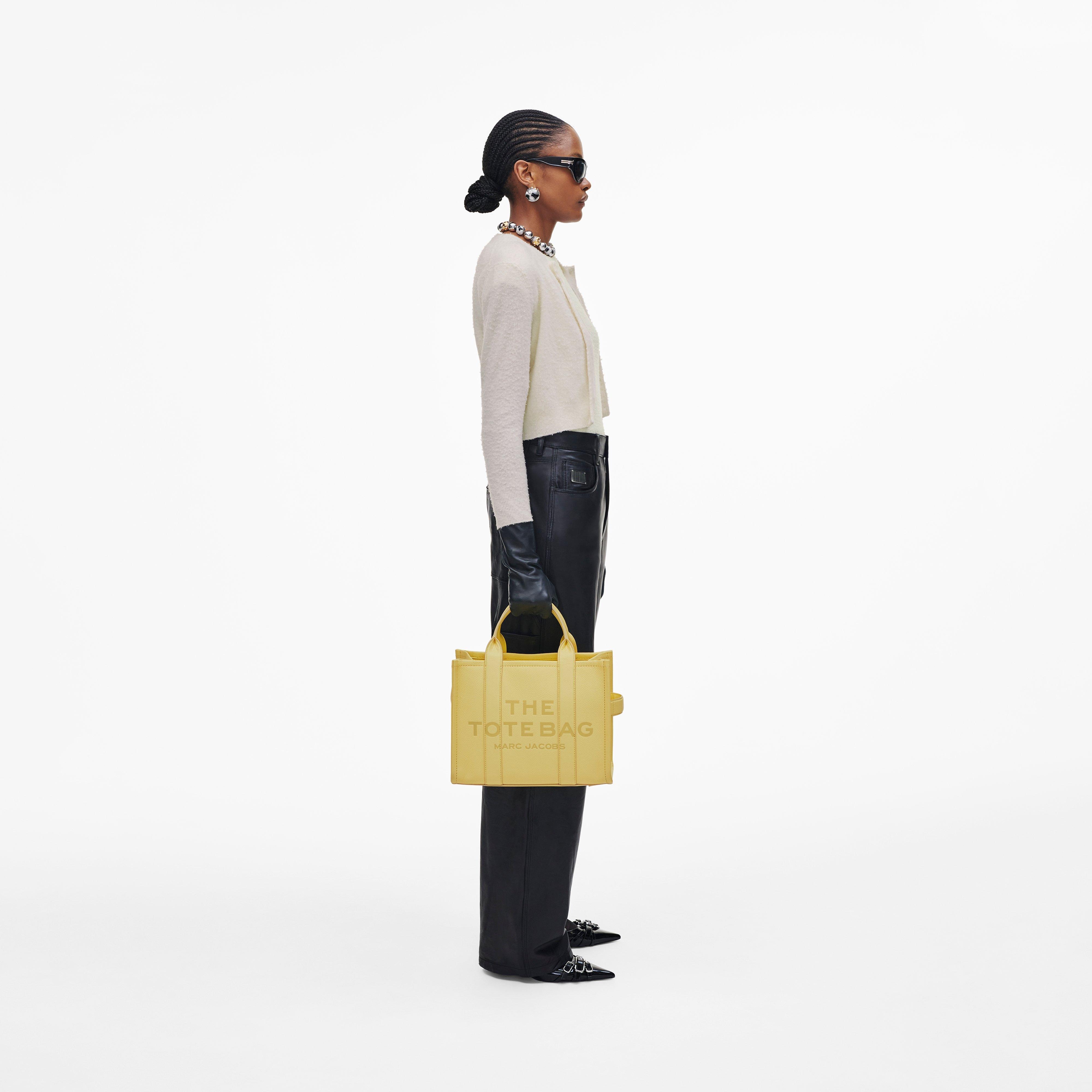 THE LEATHER MEDIUM TOTE BAG - 2