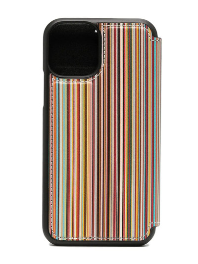 Paul Smith signature stripe iPhone 11 pro case outlook