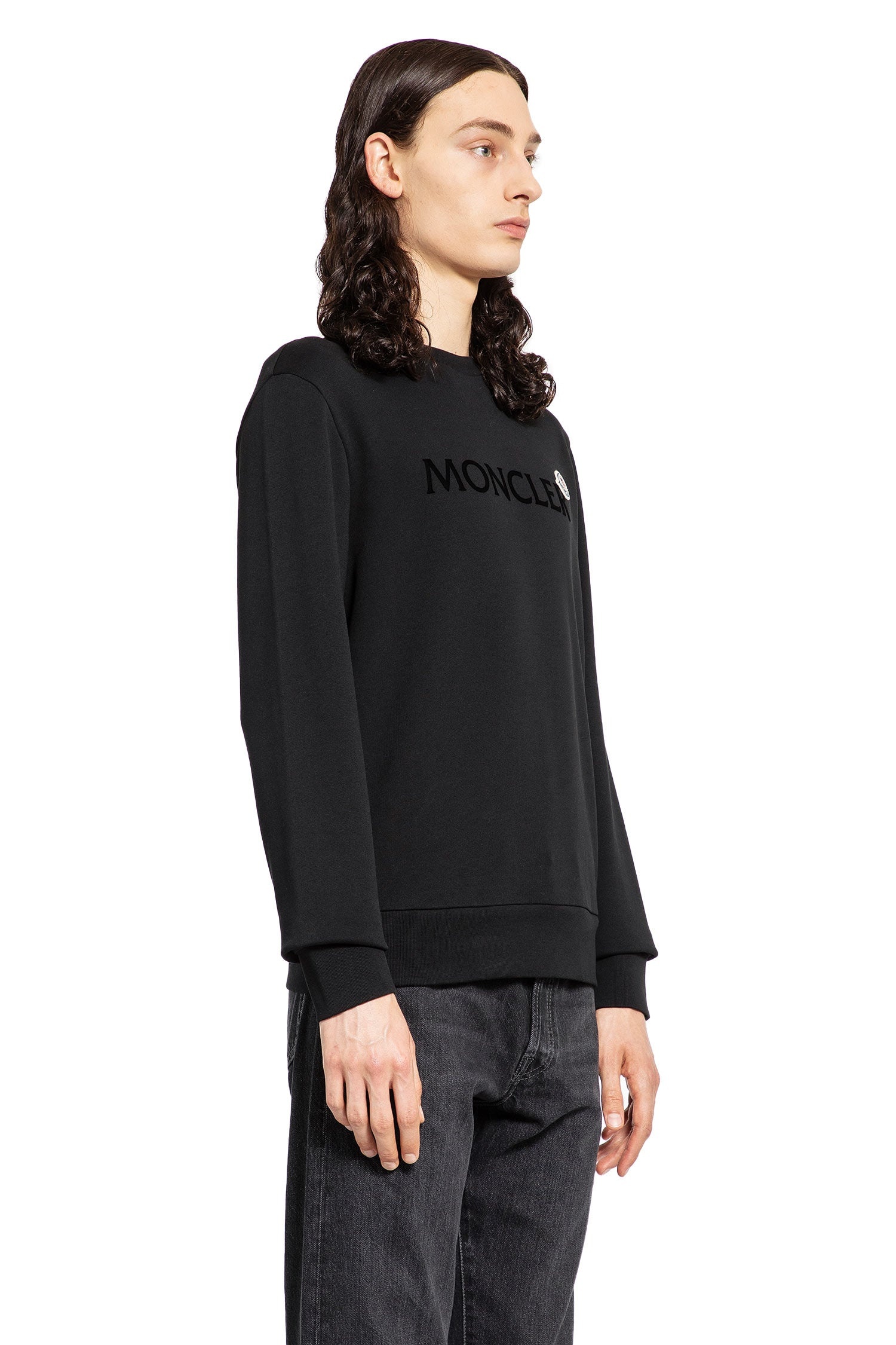 Moncler MONCLER MAN BLACK SWEATSHIRTS | antonioli | REVERSIBLE