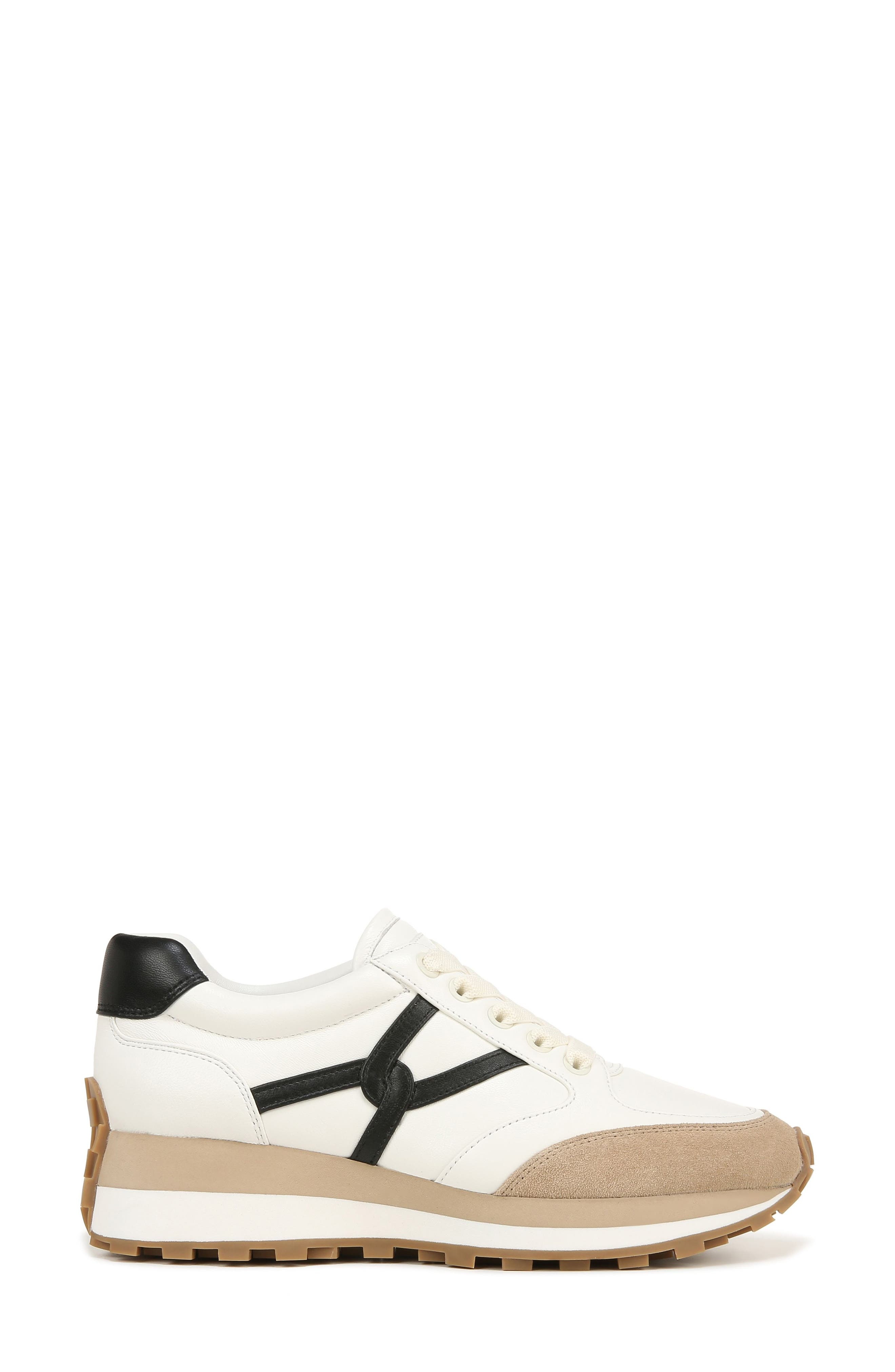 Veronica Beard Valentina Slip-On Sneaker in Coconut/Black at Nordstrom - 3