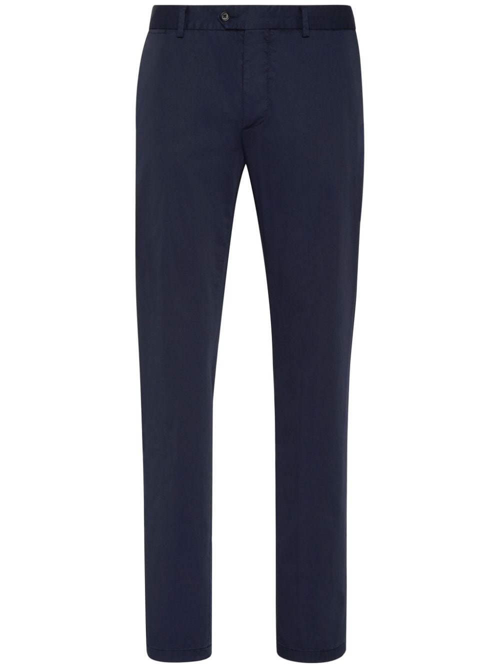 mid-rise slim-fit chinos - 1