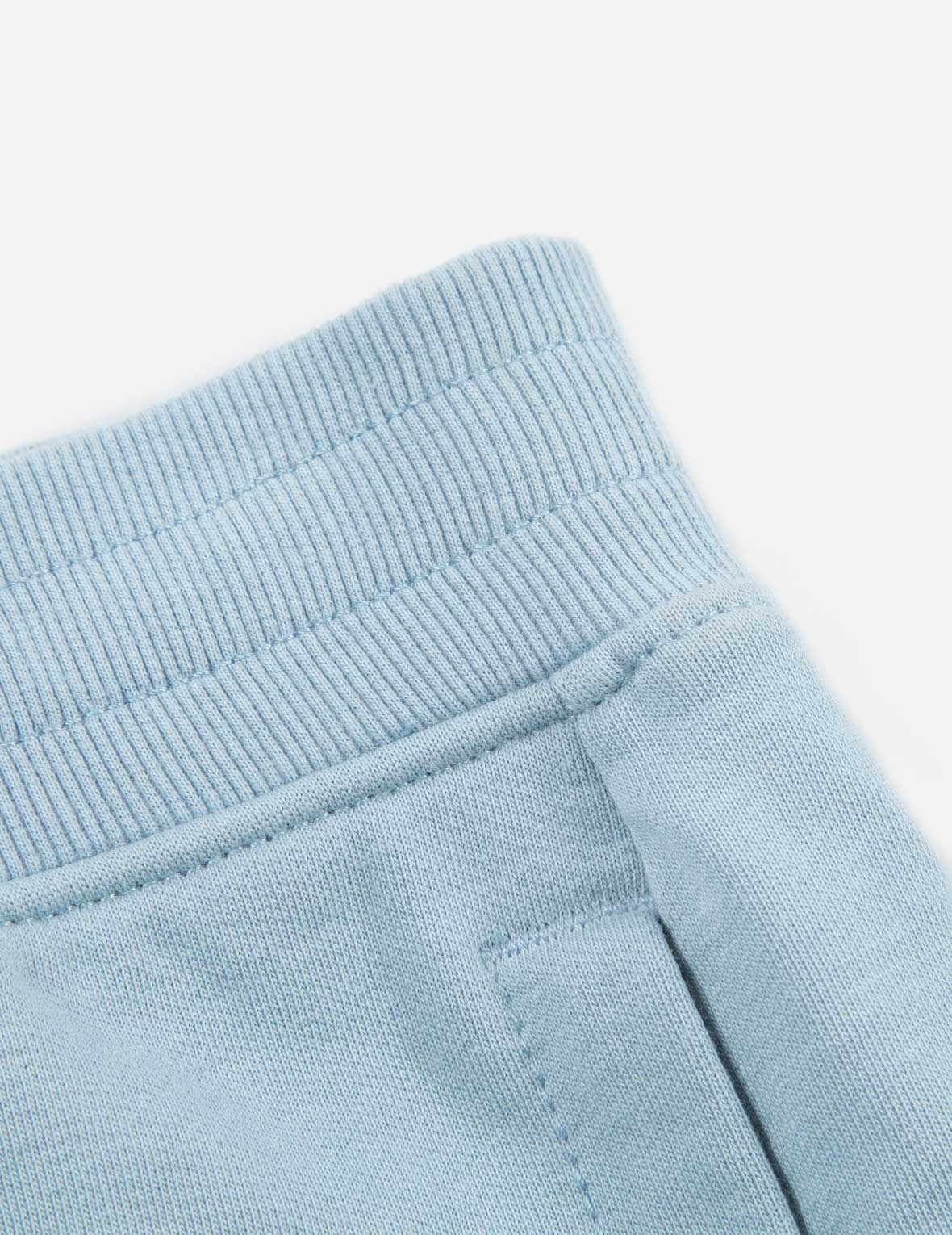 JAPANESE ART SEAGULL EMBROIDERED SWEAT SHORTS - 7