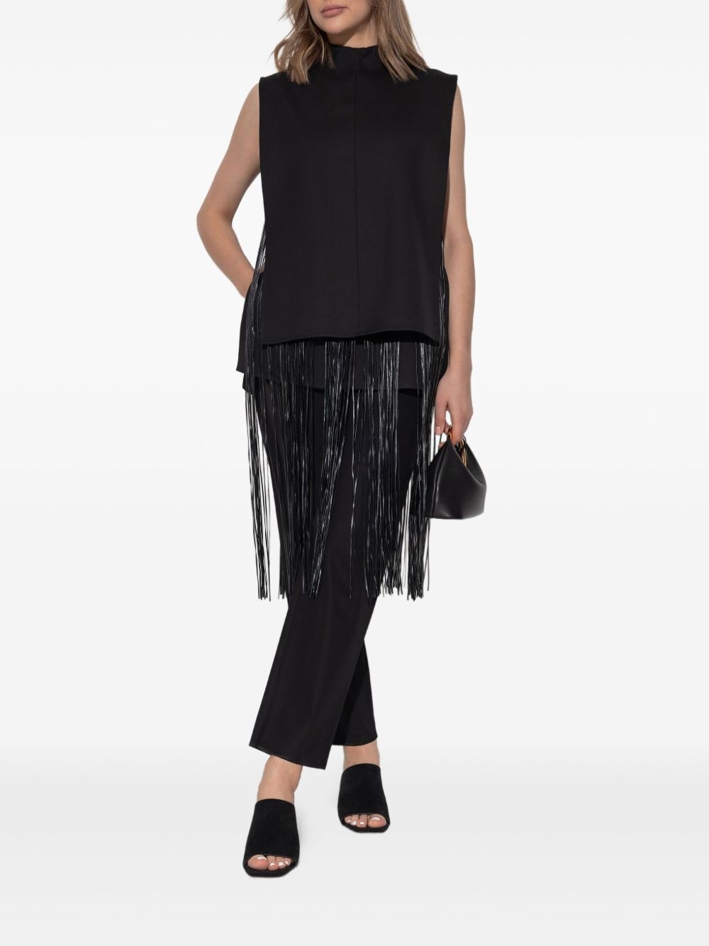 Soraia fringed sleeveless top - 2