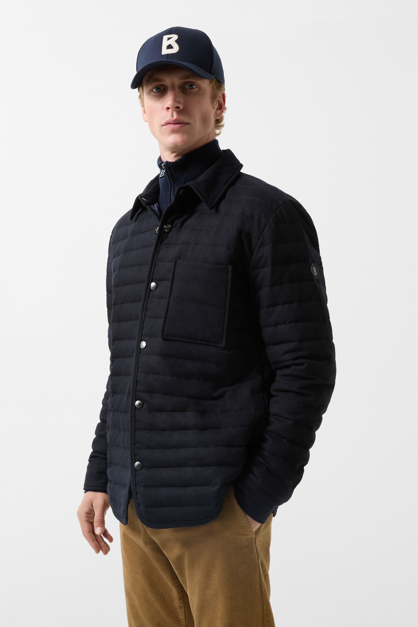 Olli Shirt jacket in Navy blue - 2