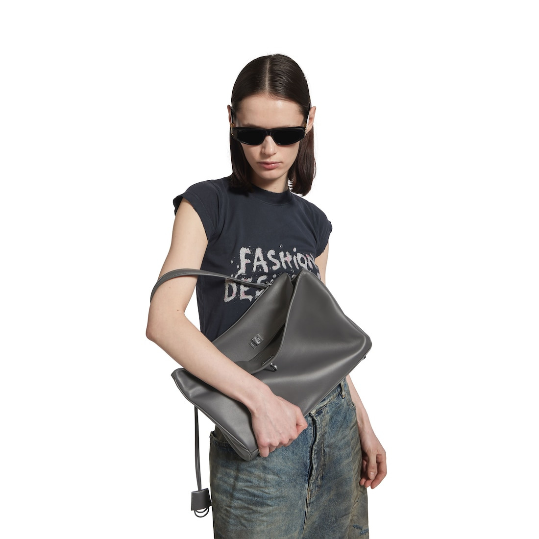 Women's Rodeo Medium Handbag in Grey - 9