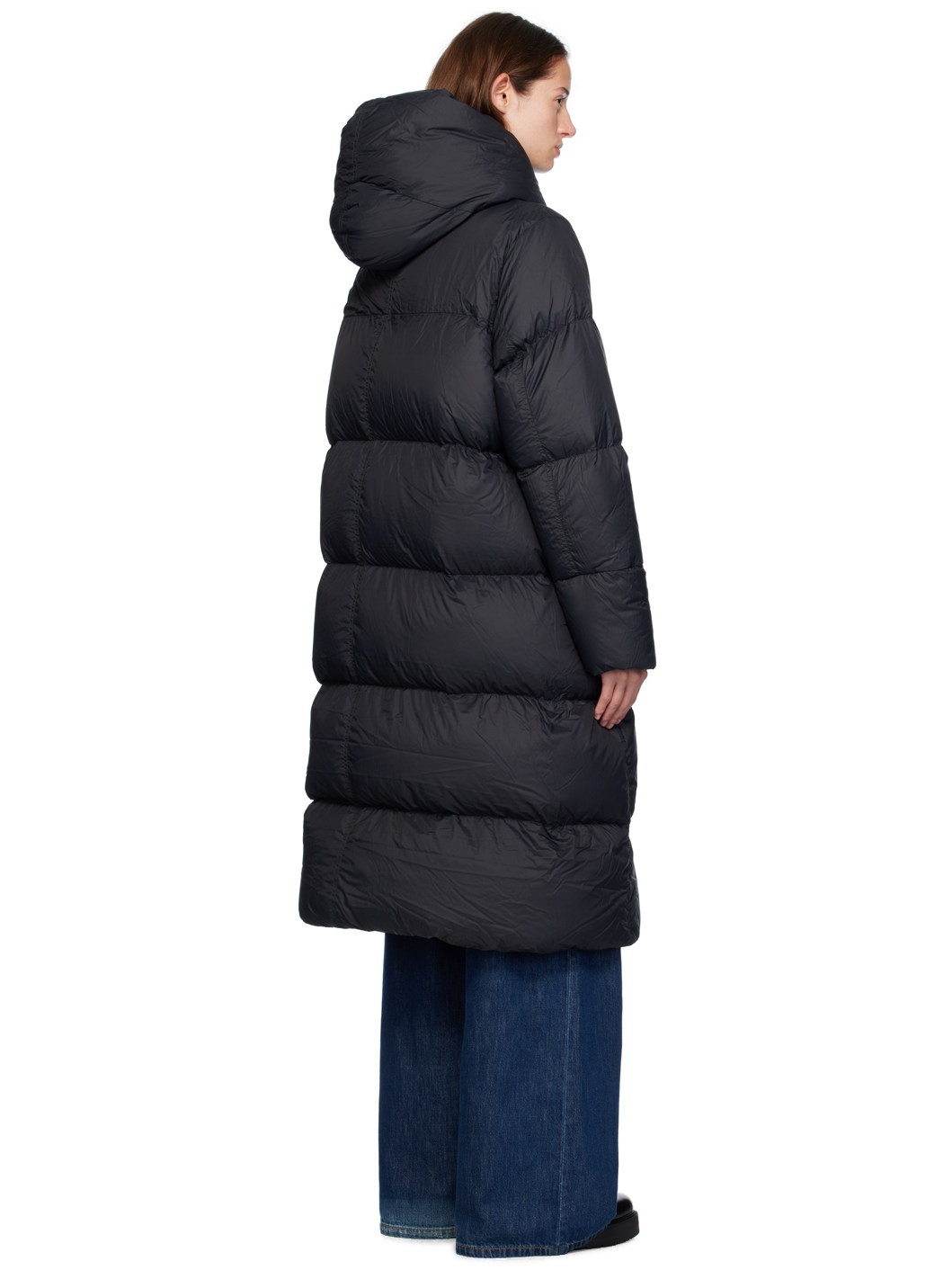 Black Rhoda Down Parka - 3