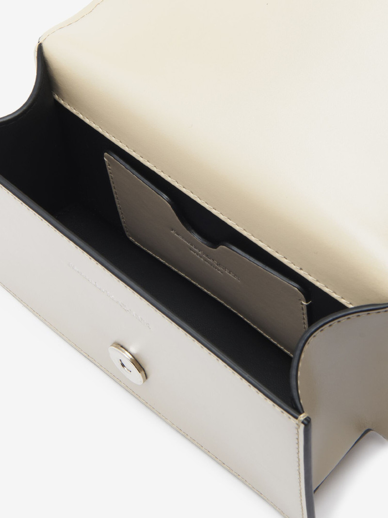 Women's The Biker Mini Jewelled Satchel in Camel 4