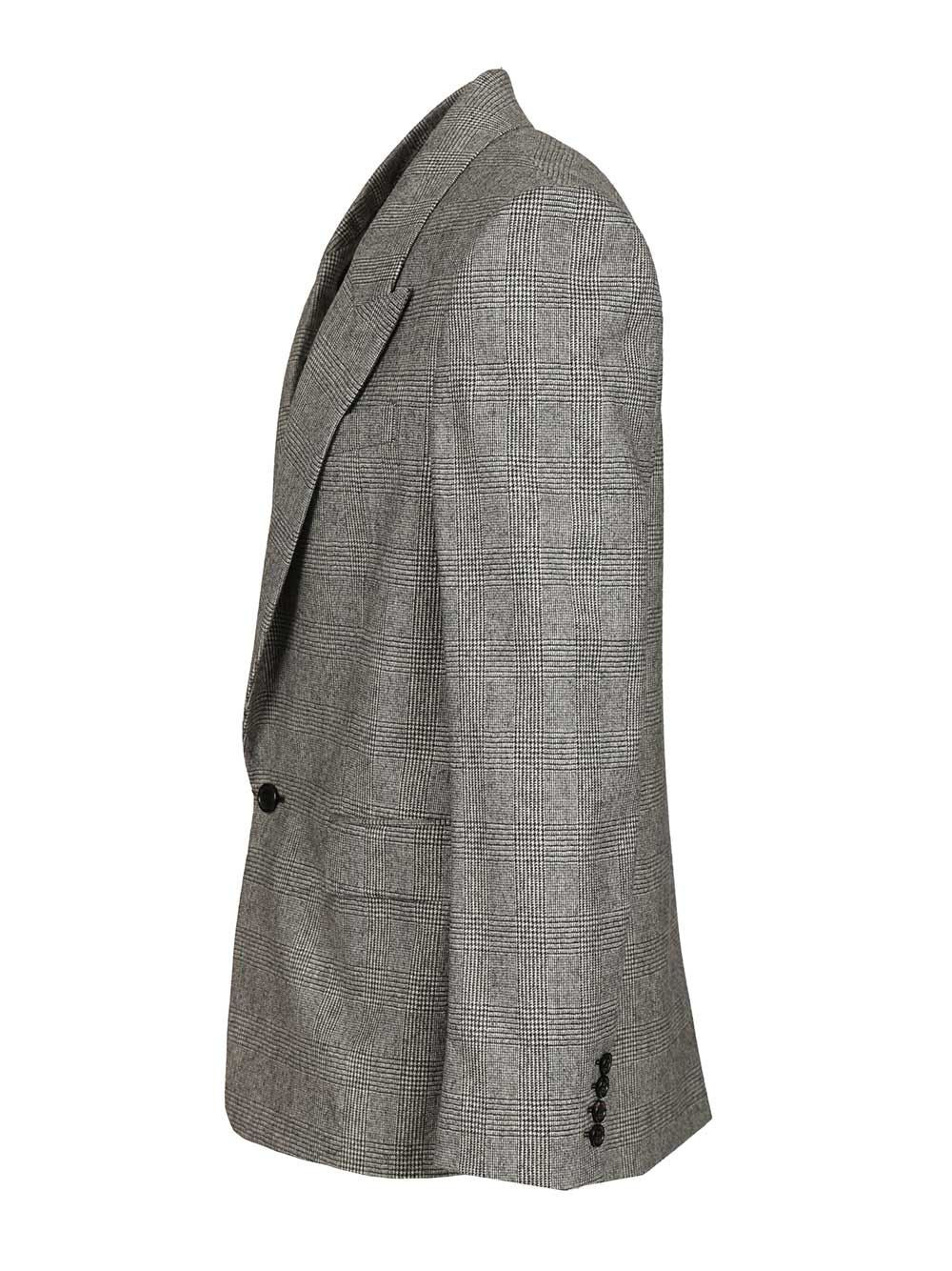 Flannel Jacket Jackets Grey - 3