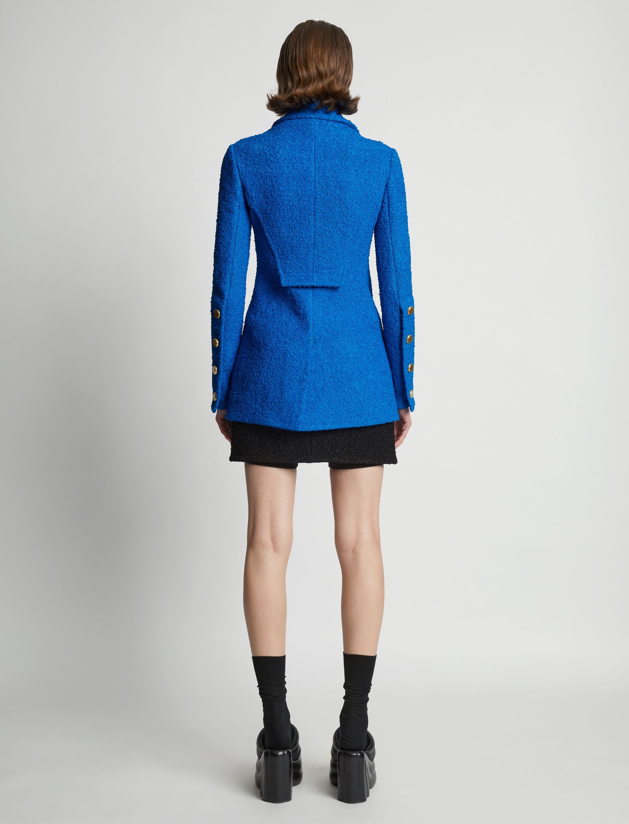 Stretch Boucle Blazer - 5