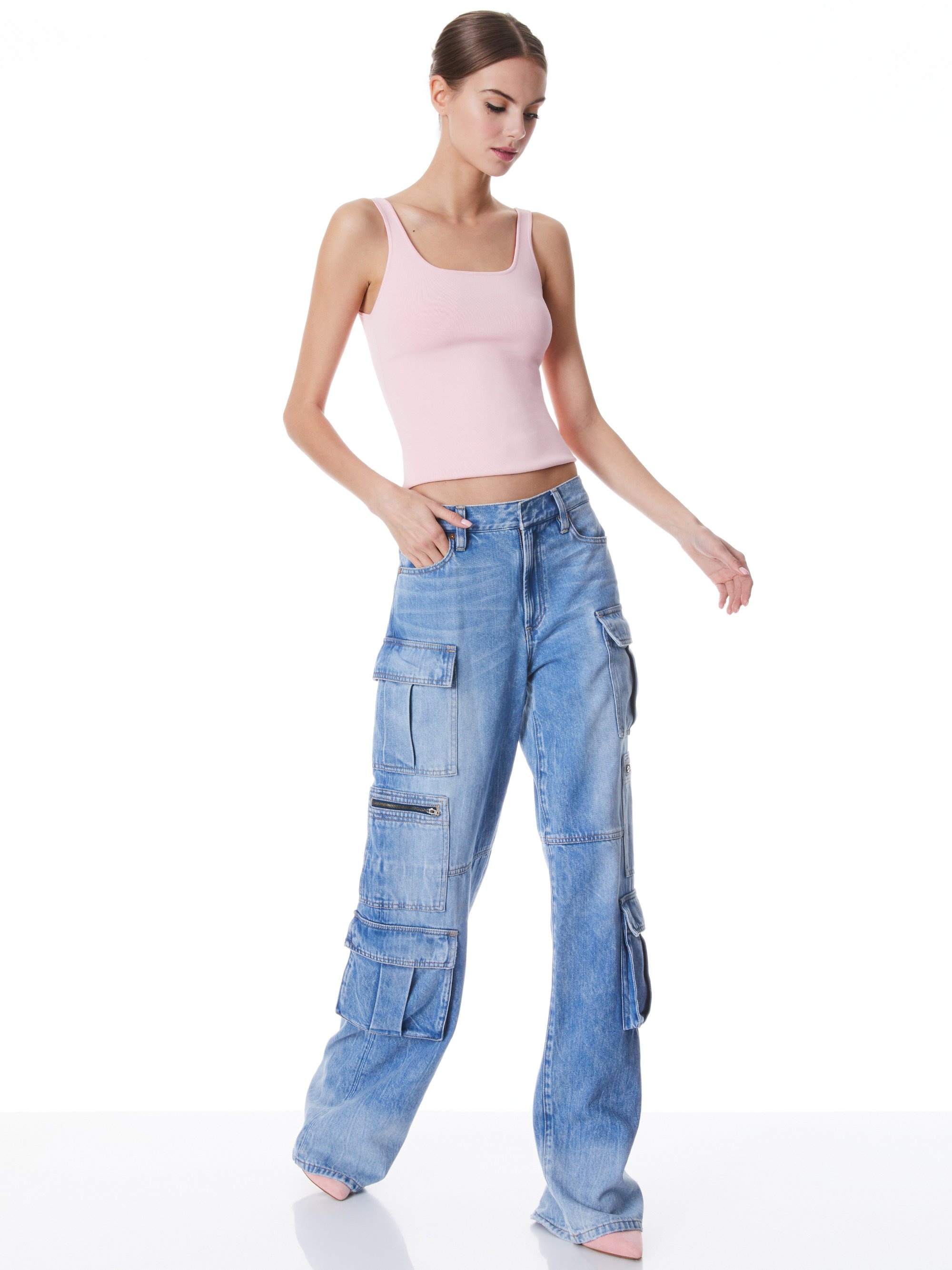 DARYN FULL LENGTH SWEATER TANK - 6