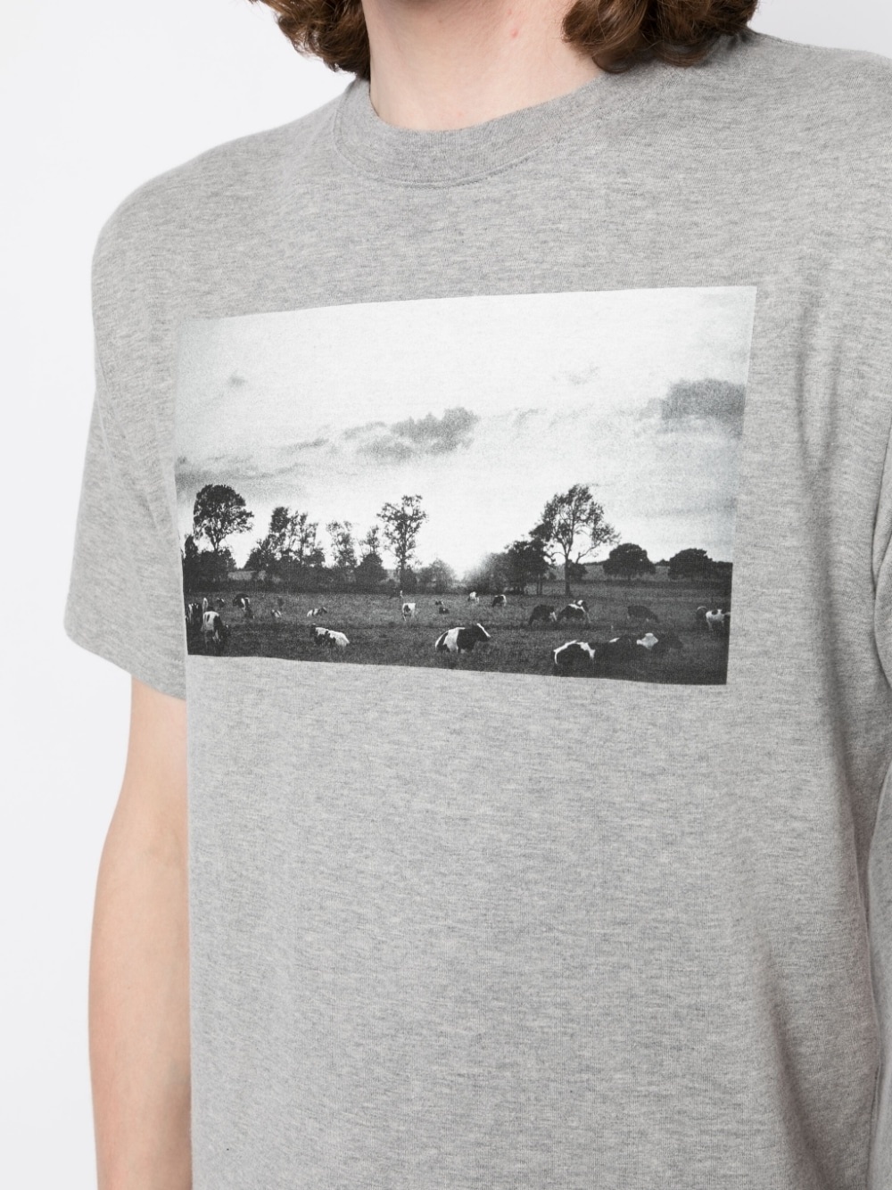 photograph-print cotton T-Shirt - 5