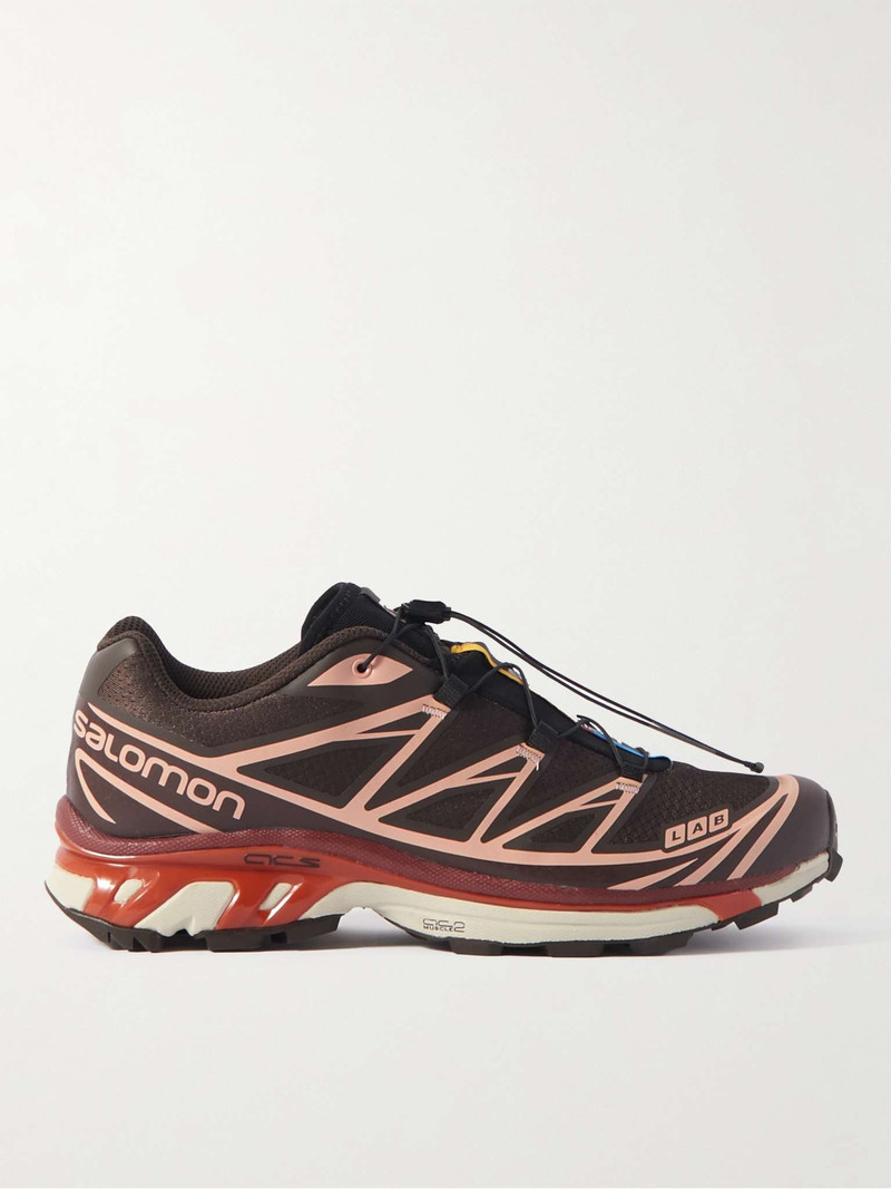 XT-6 Rubber-Trimmed Mesh Sneakers - 1