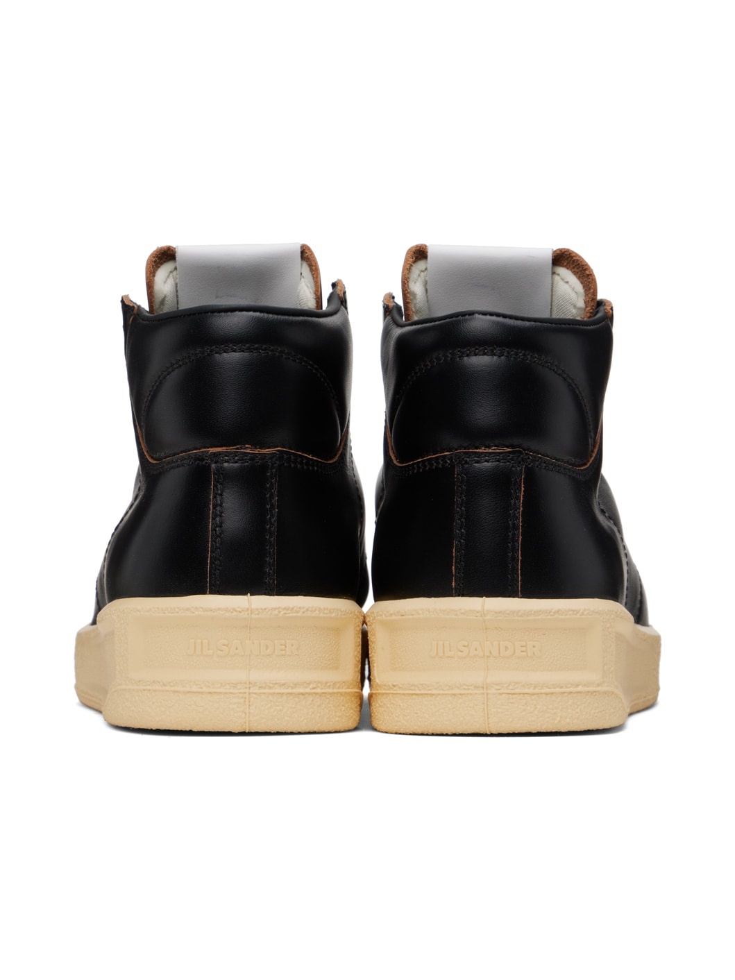 Black High-Top Sneakers - 2