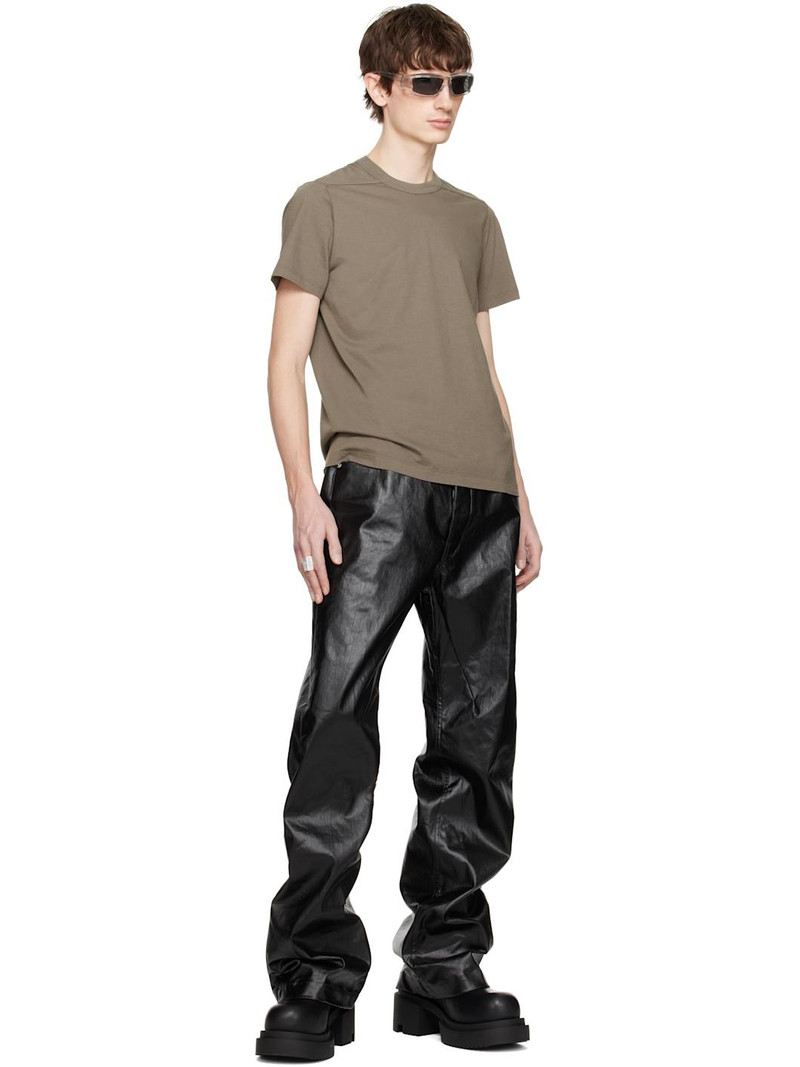 Rick Owens Gray Hollywood Short Level T-shirt outlook
