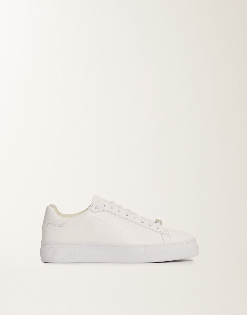 Grain leather sneakers 1