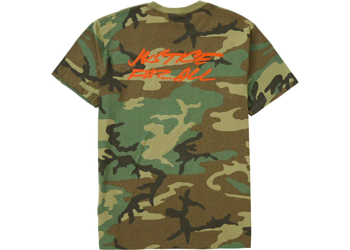 Supreme Supreme Futura Logo Tee Woodland Camo - SUP-FW20-003 