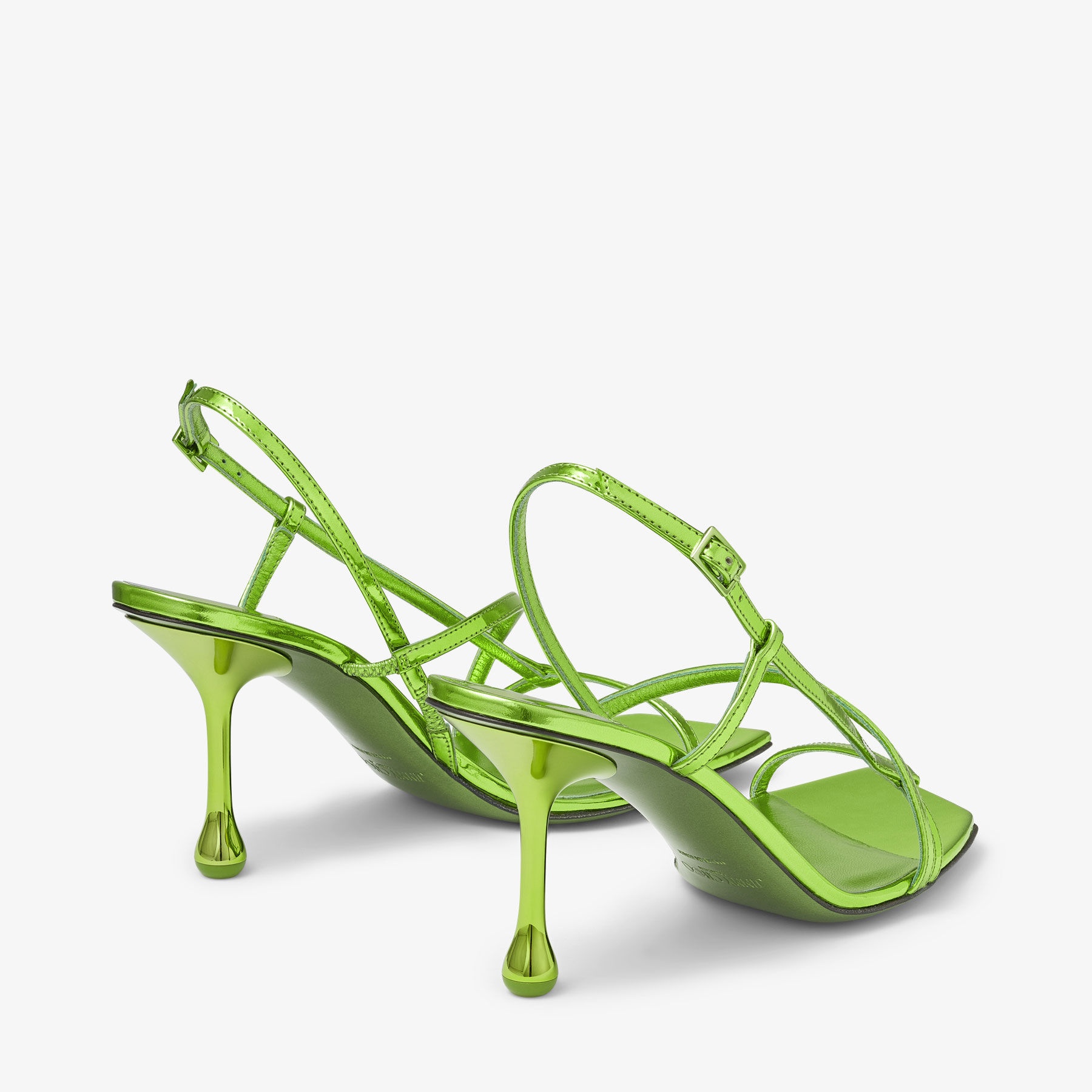 Etana 80
Matcha Metallic Leather Sandals - 5