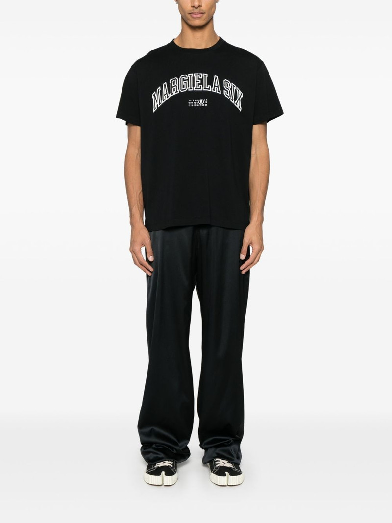 MM6 Maison Margiela Varsity-print T-shirt outlook