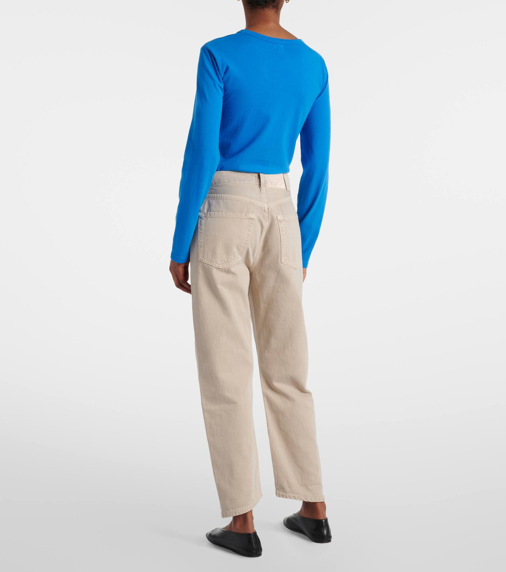 Dahlia mid-rise barrel-leg jeans - 3