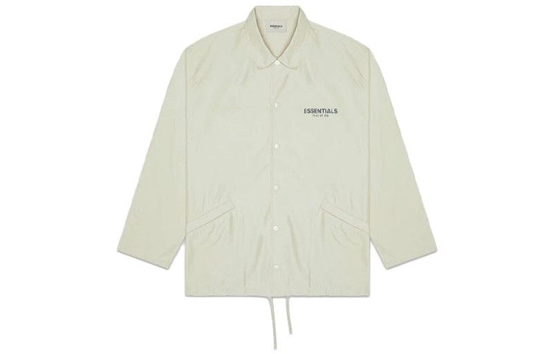 ESSENTIALS Fear of God Essentials FW20 Coach Jacket Sage 0202250500022012 outlook