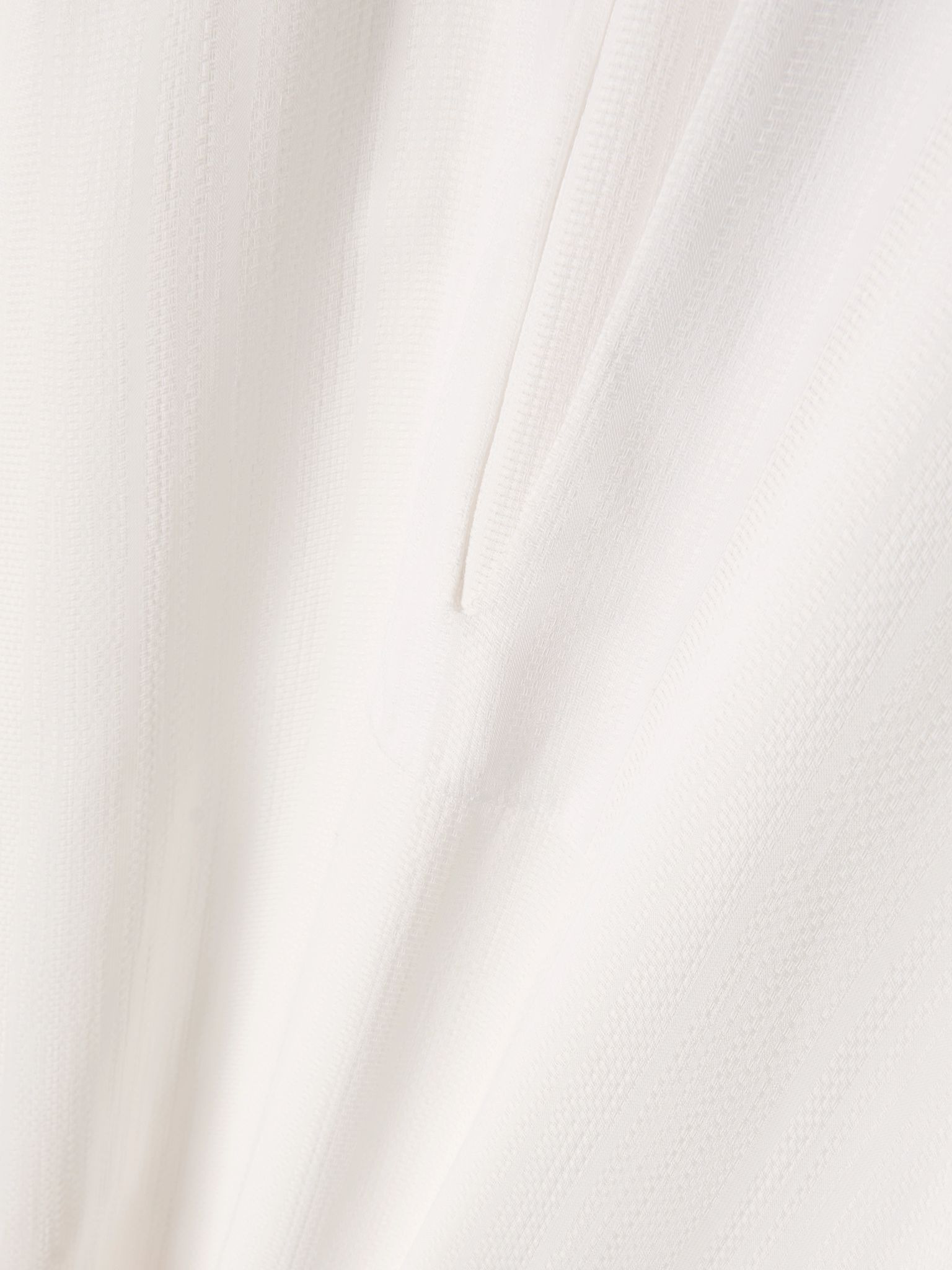 Crepe maxi dress White - 4