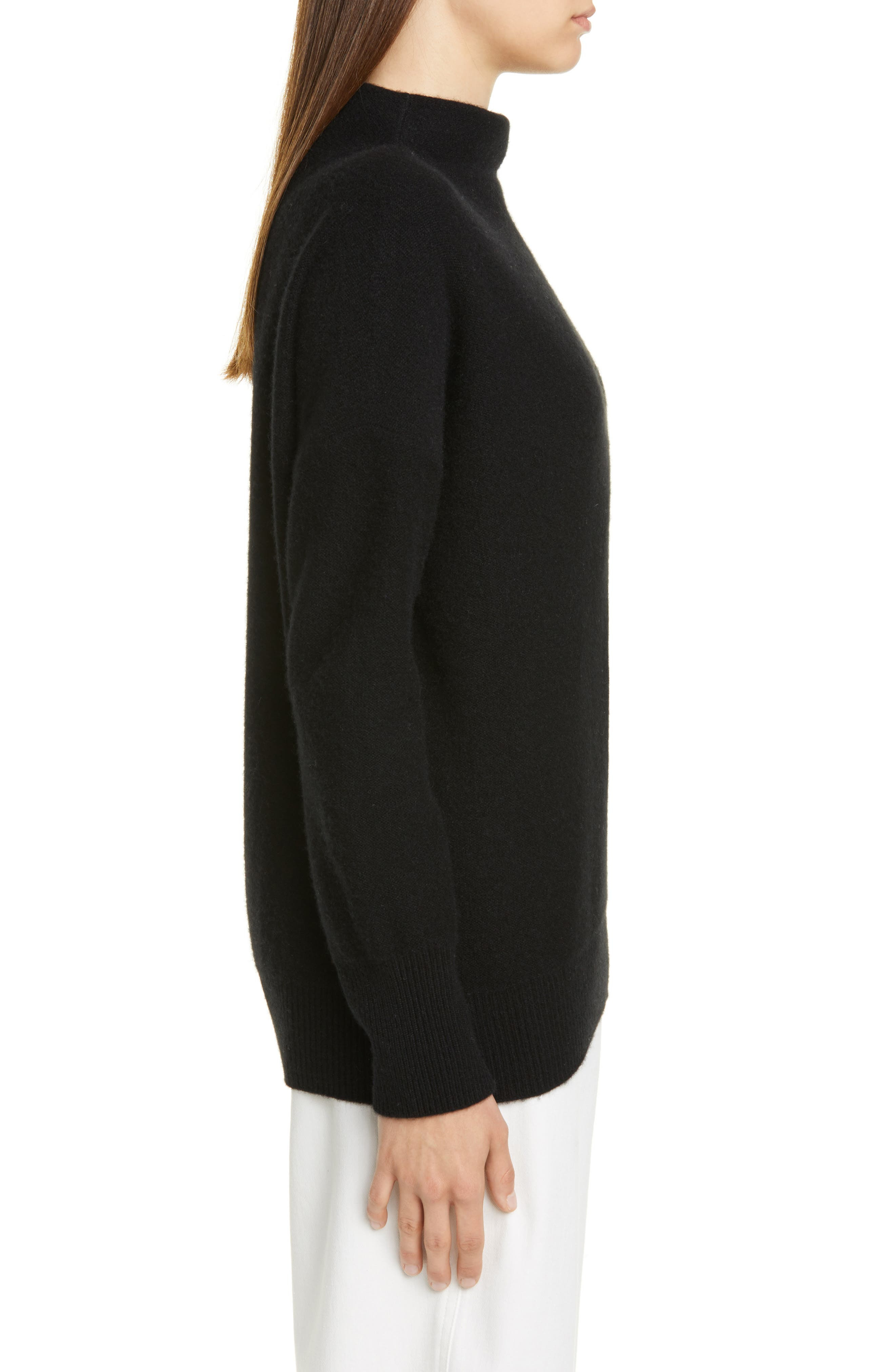 Boiled Cashmere Funnel Neck Pullover - 3