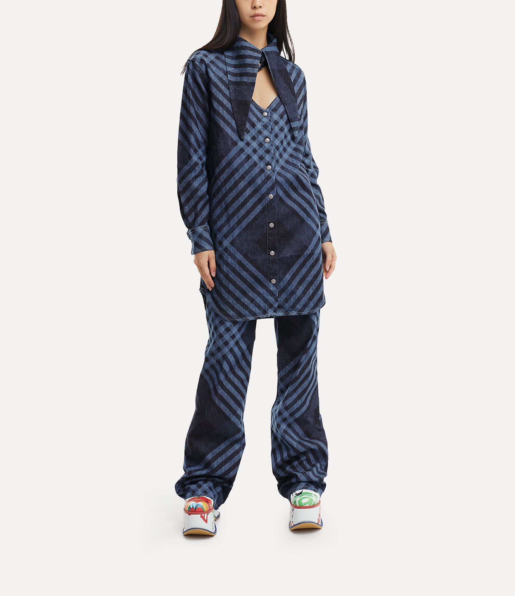 HEART SHIRT DRESS - 3