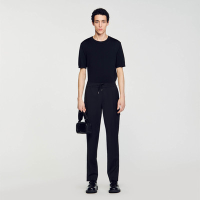 Sandro ELASTICATED CARGO TROUSERS outlook
