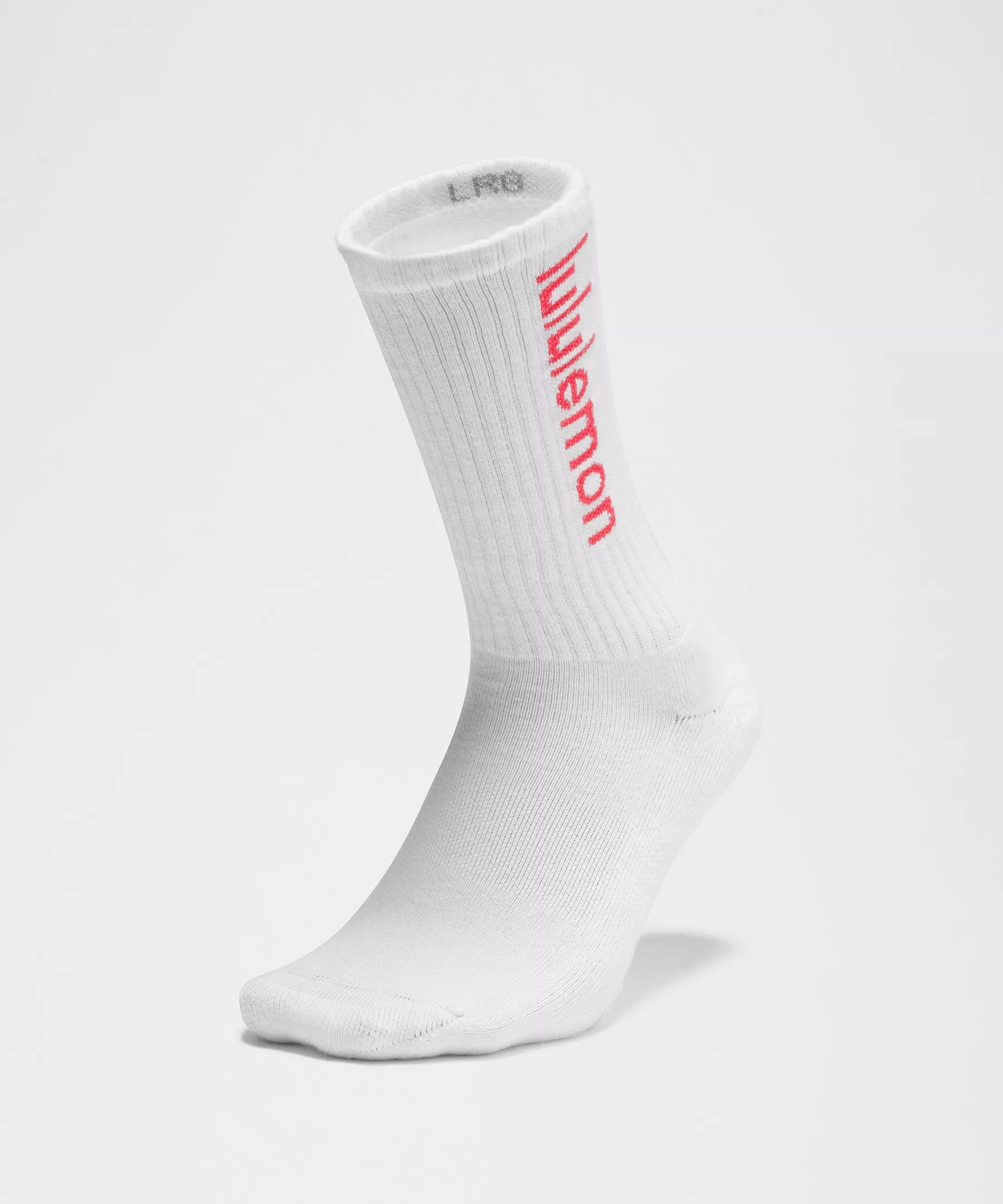 Unisex Daily Essential Crew Socks *Wordmark - 3