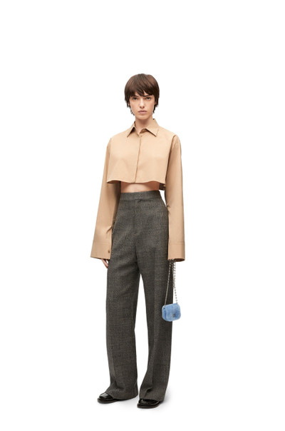 Loewe Cropped shirt in cotton outlook