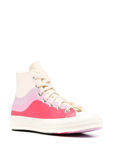 Converse Nor'easter colour-block high-top sneakers outlook