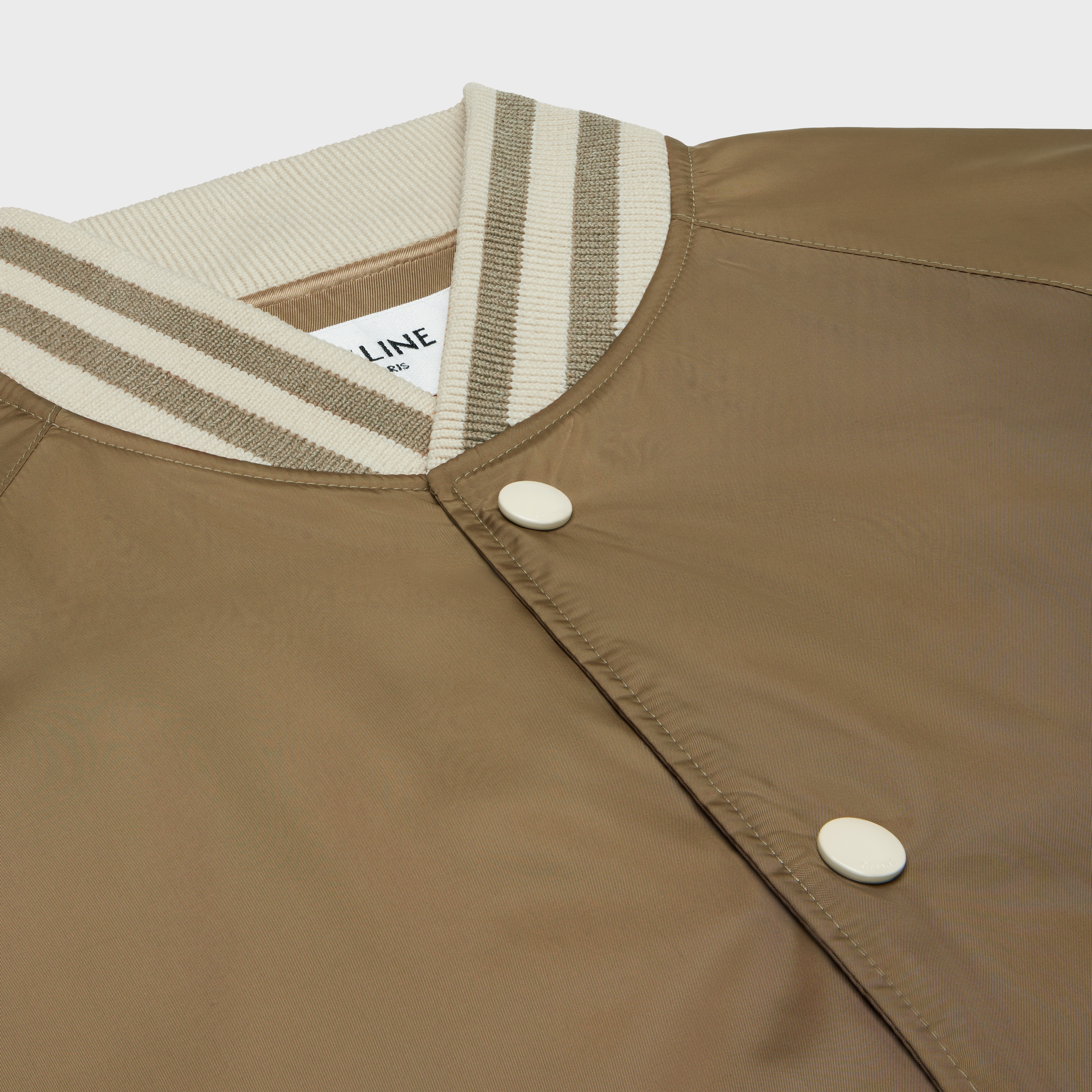 celine paris teddy jacket in lightweight nylon - 3