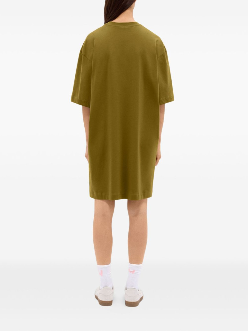logo-print T-shirt dress 4
