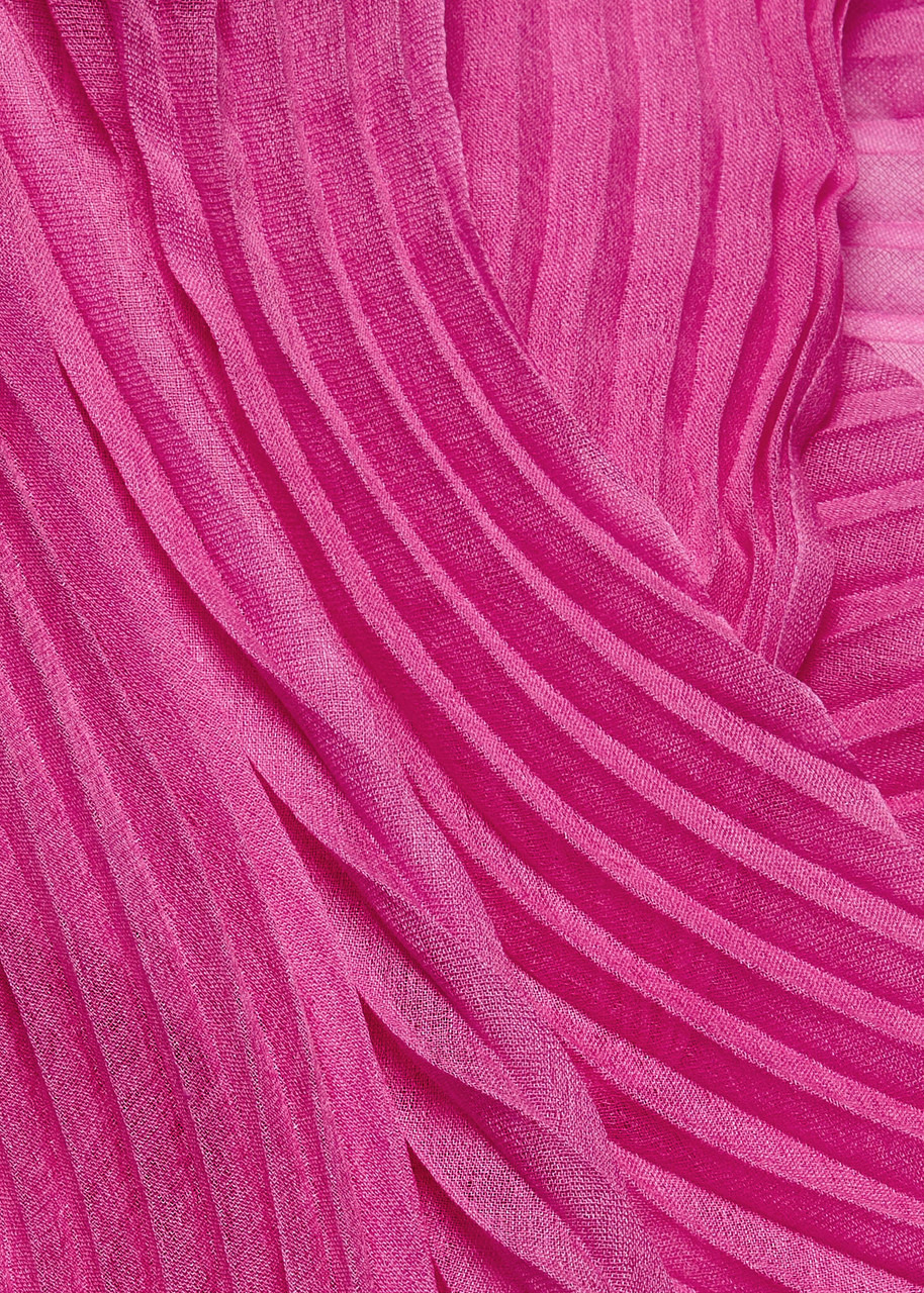 Issey Miyake Pleated Fine-knit Scarf - 3