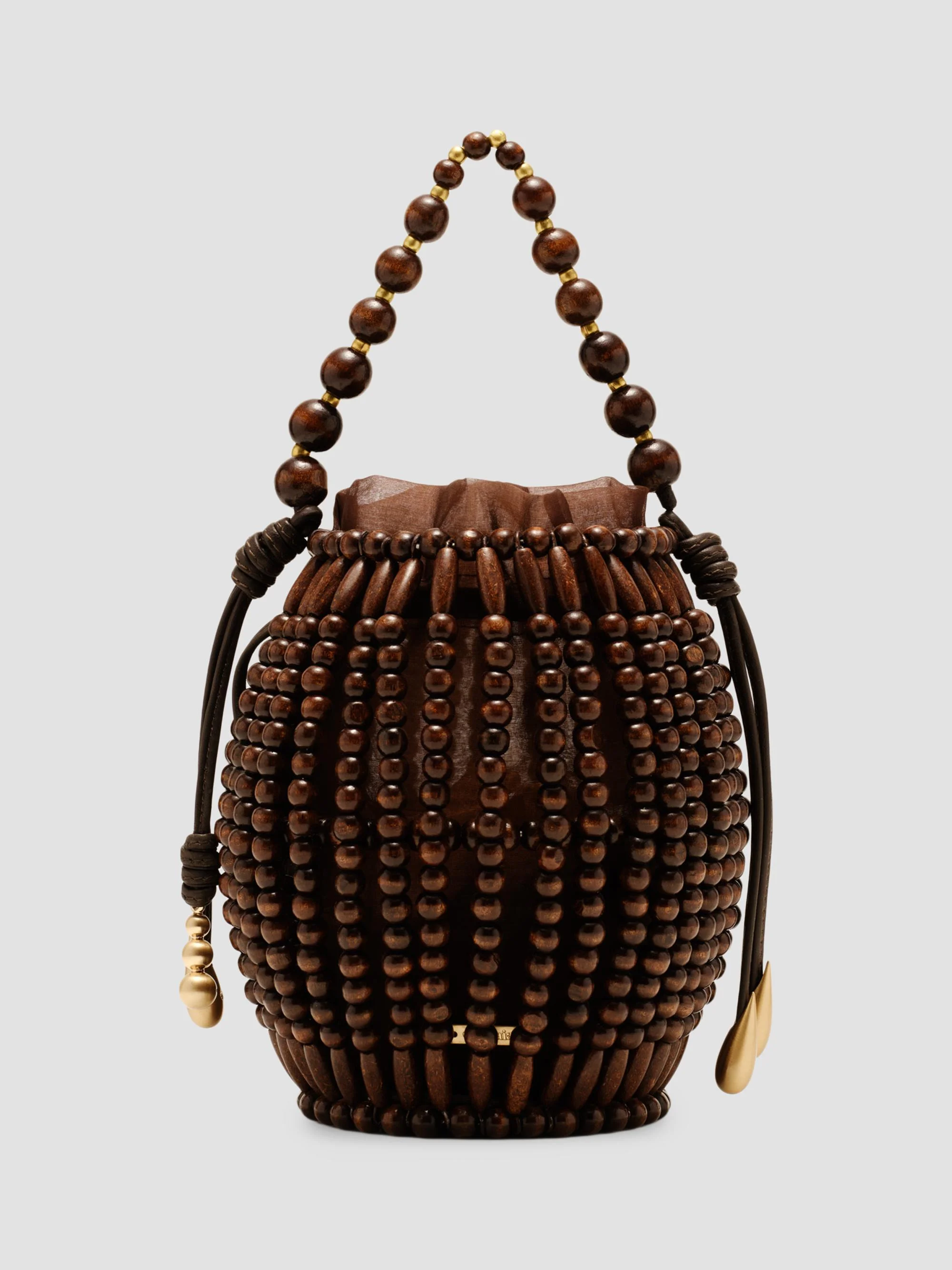 Women's Lanterna Top Handle Bag - Walnut - 1