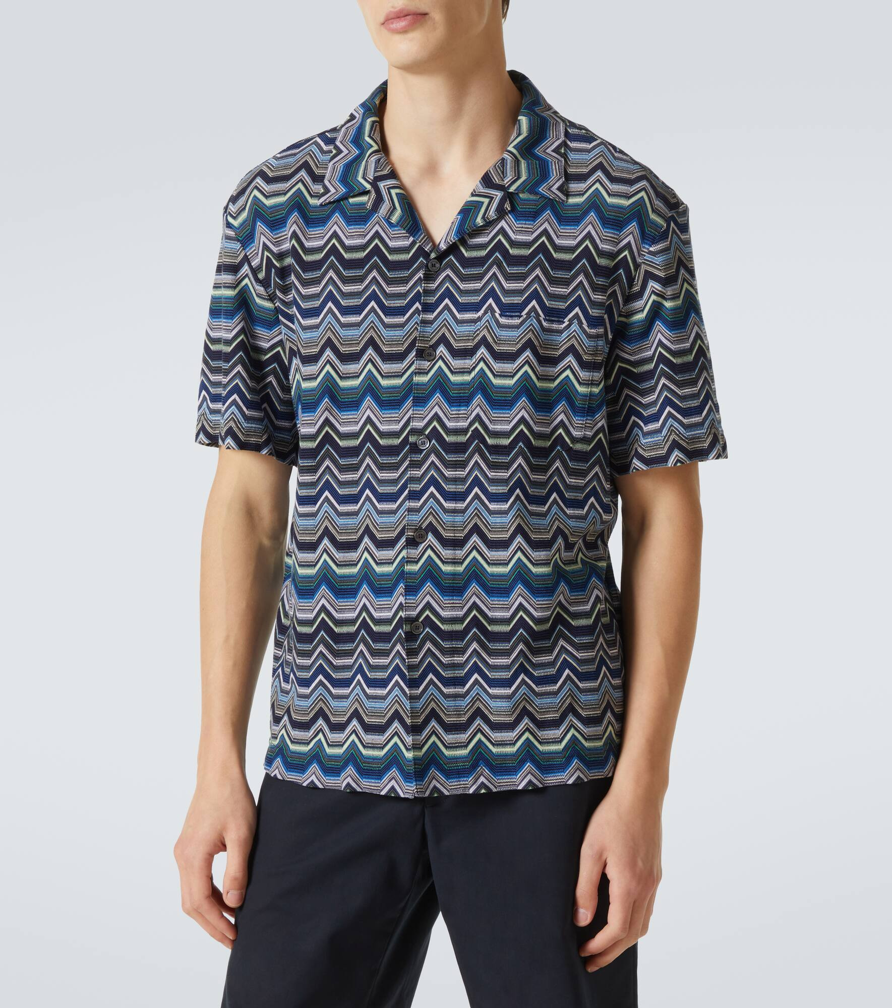 Zigzag cotton shirt - 3
