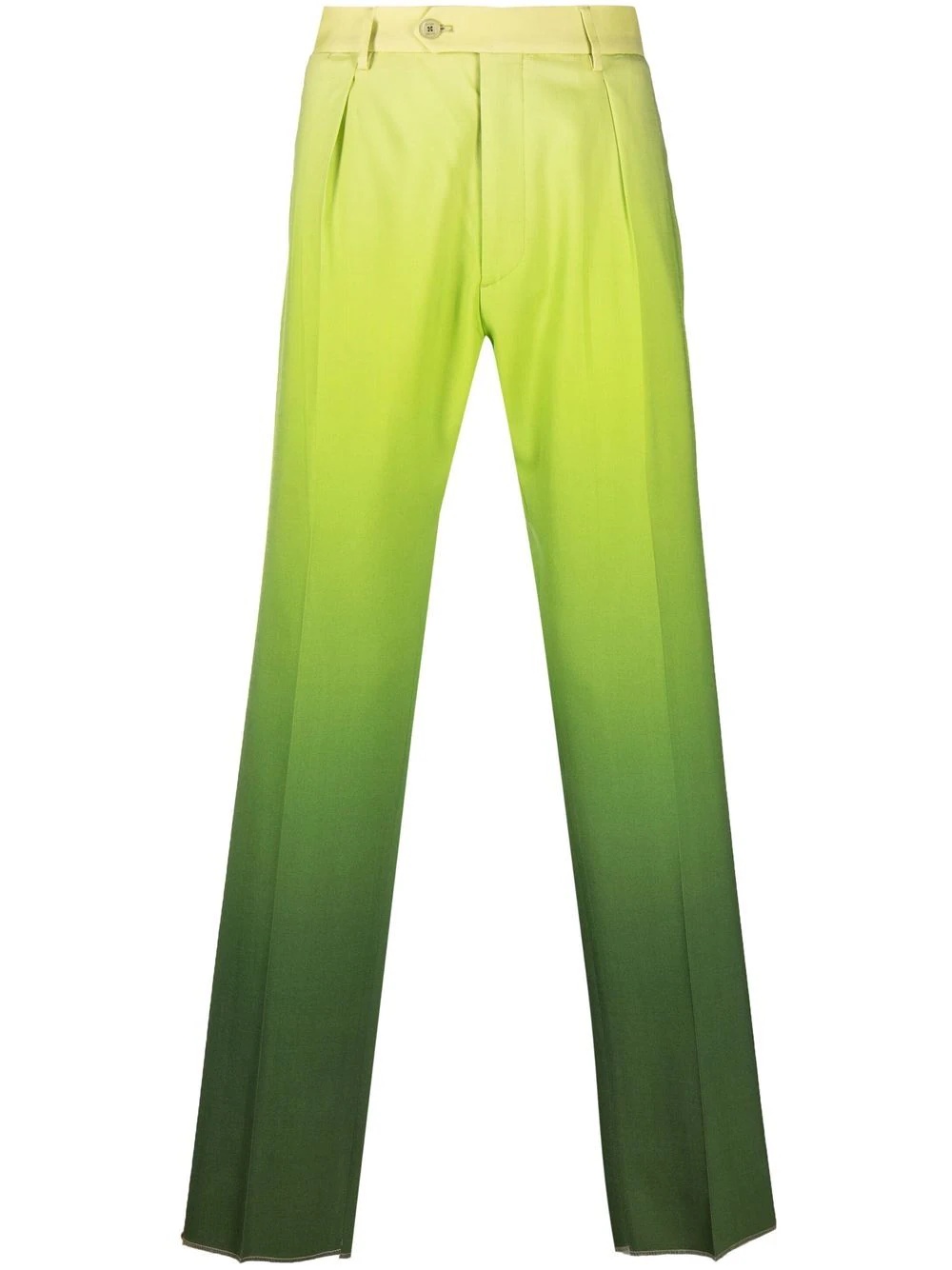 ombré straight-leg trousers - 1