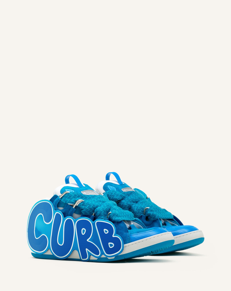 CURB PATCH SNEAKERS IN LEATHER 4