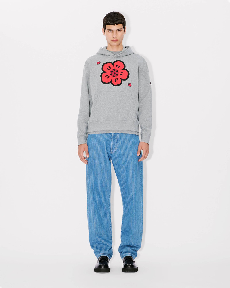 'Boke Flower' embroidered hoodie 5