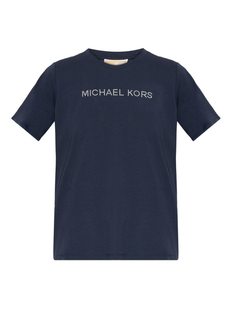 logo-studded T-shirt 1